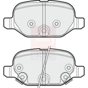 Apec Rear Brake Pad Set PD3289