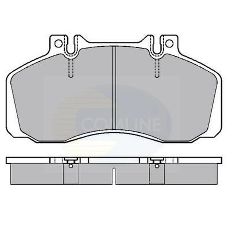 Comline 4 x Front Brake Pad Set CBP9002