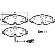 DON Front Brake Pad Set PCP1107