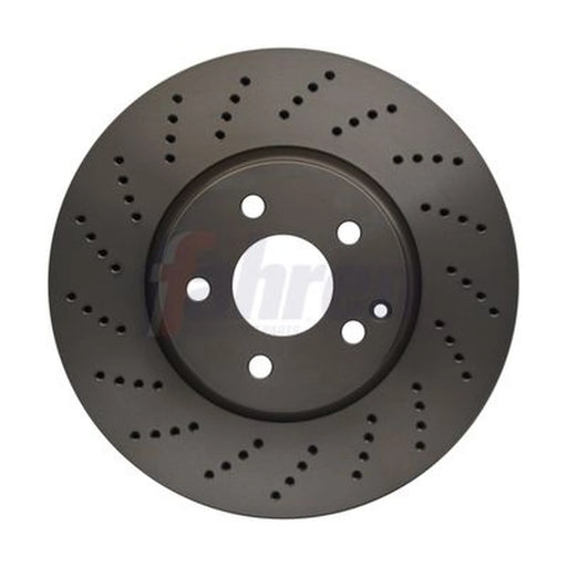 Fahren 2 x Perforated/Vented Front Brake Discs FBD6559