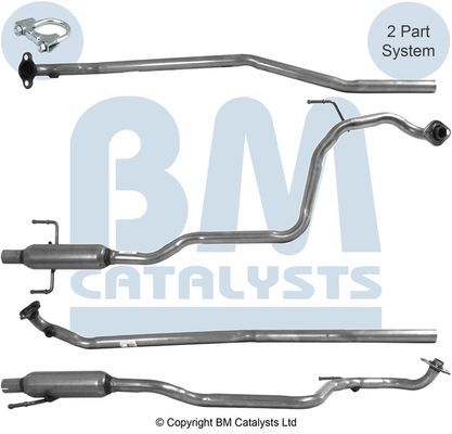 BM Catalysts Exhaust Pipe OD