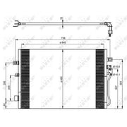 NRF Air Conditioning Condenser 350087