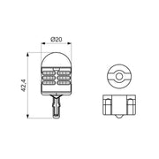 Bosch Indicator Turn Signal Bulb W3x16q 12V 2,5W 1 987 301 525