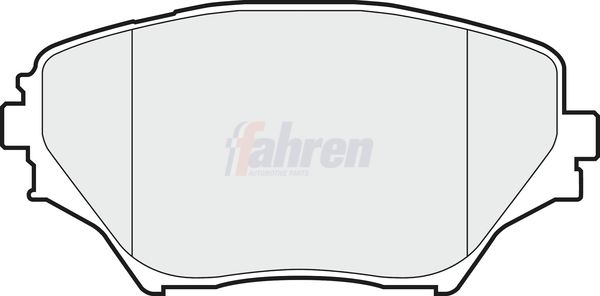 Fahren Front Brake Pad Set
