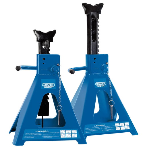 Draper Expert Pneumatic Axle Stands, 10 Tonne (Pair)