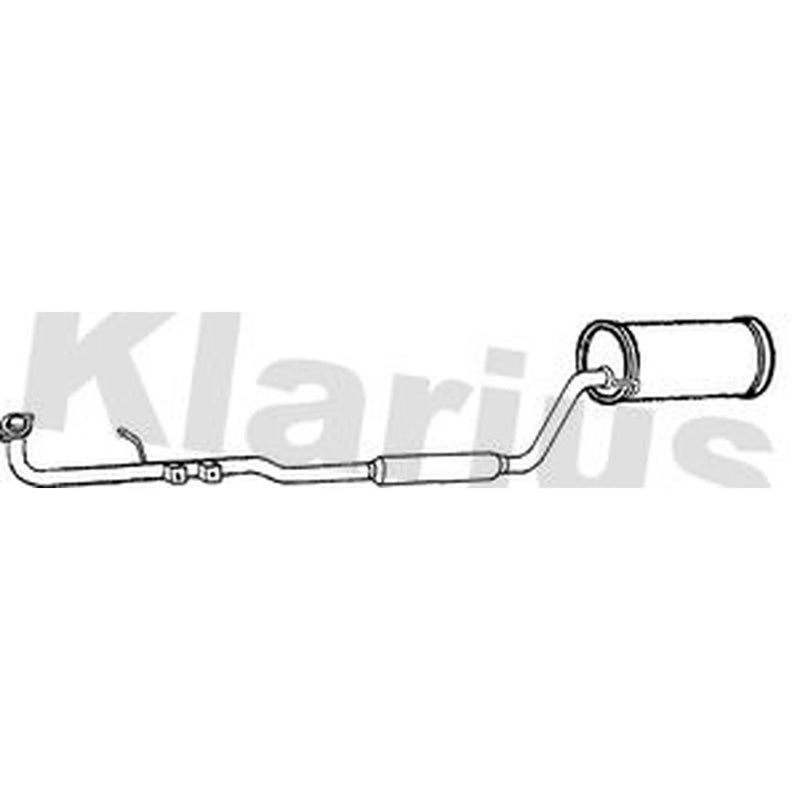 Klarius Box With Centre Pipe Centre DU83Q