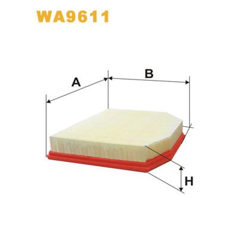 WIX Engine Air Filter WA9611