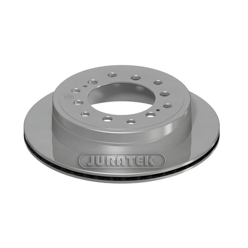 Juratek 2 x Vented Rear Brake Discs LEX112