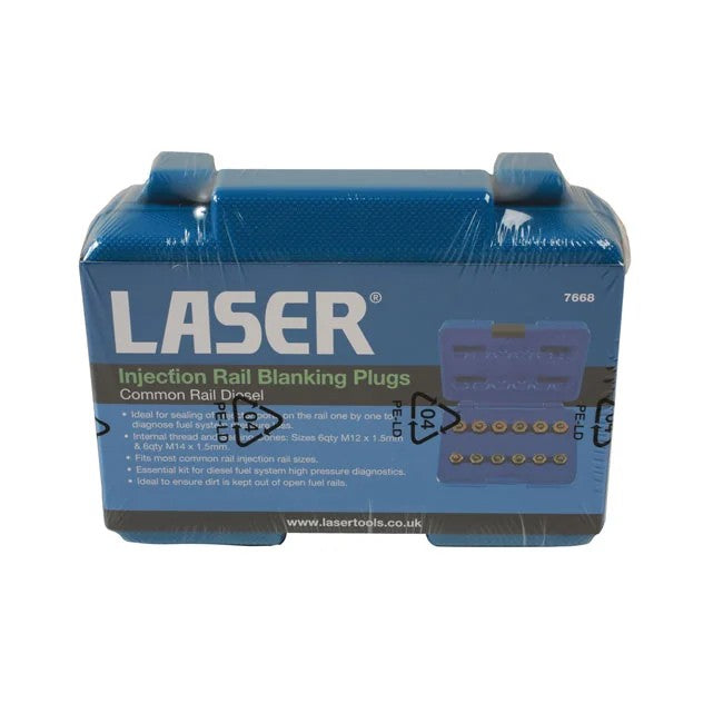 Laser Tools Injection Rail Blanking Plugs - CRD - PL