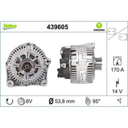 Valeo Car Alternator 12V 439605