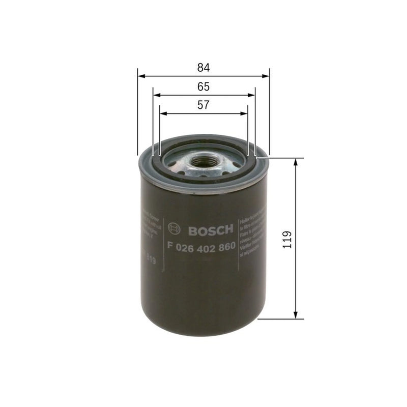 Bosch Fuel Filter Element F 026 402 860