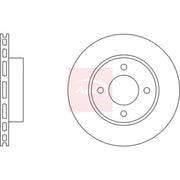 Apec 2 x Vented Front Brake Discs DSK2648