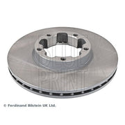 Blue Print 2 x Internally Vented Front Brake Discs ADN143111
