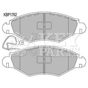 Key Parts 4 x Front Brake Pad Set KBP1762