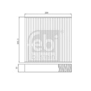 Febi Cabin Air Filter (Pollen Filter) 174913
