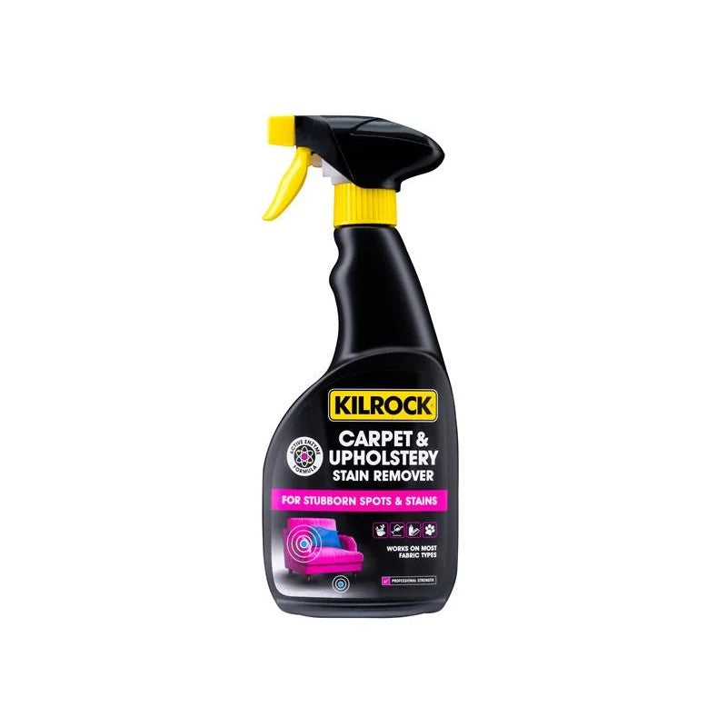 Kilrock Black Carpet & Upholstry Stain Remover Spray 500ml - CARPET500