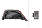 Hella 2SD 011 881-051 Tail Light Assembly
