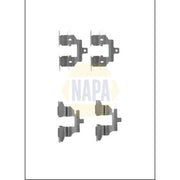 NAPA Brake Pad Accessory Fitting Kit Rear NFK1132