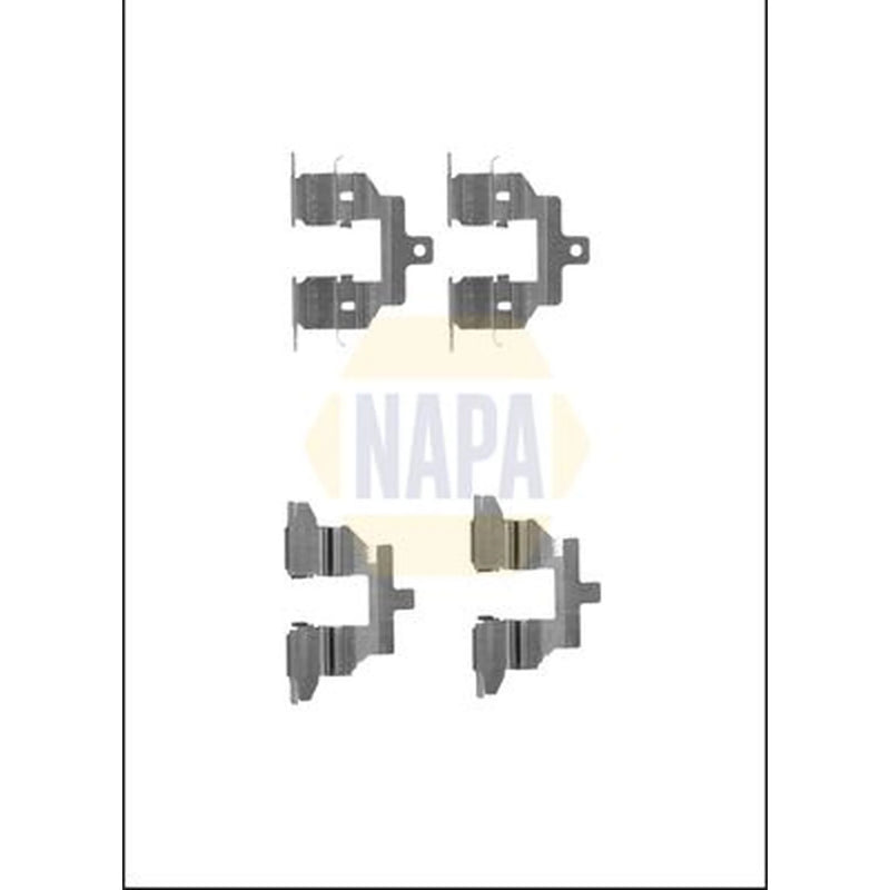 NAPA Brake Pad Accessory Fitting Kit Rear NFK1132