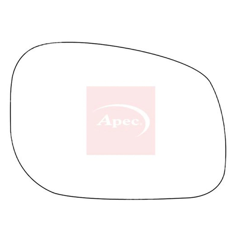 Apec Exterior Wing Mirror Glass Right AMS2694