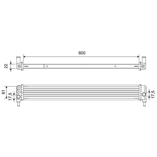 Valeo Engine Radiator 701180