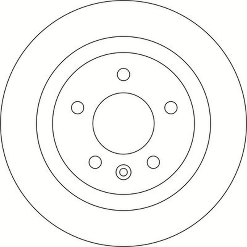 Abtex 2 x Rear Brake Discs BD2116S