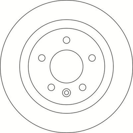 Abtex 2 x Rear Brake Discs BD2116S