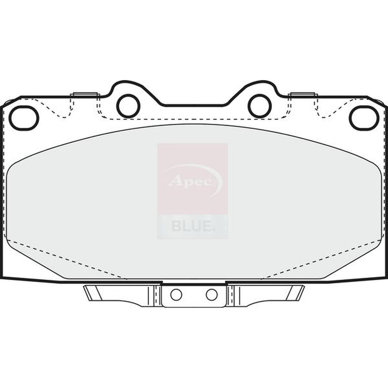 Apec Front Brake Pad Set PD3486