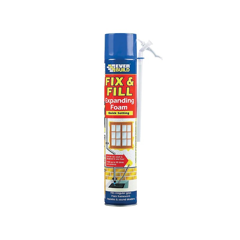 Everbuild Sika Fill & Fix Expanding Foam 750ml - 817542