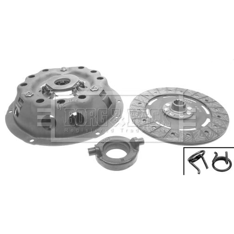 Borg & Beck Clutch Kit Set 3pc 231mm HK9696