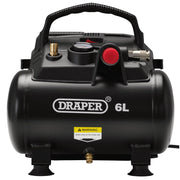 Draper 6L Oil-Free Air Compressor 230V 1.2kW/1.5hp