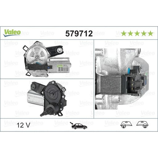 Valeo Front/Rear Wiper Motor Rear 579712