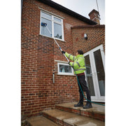 Draper Telescopic Washing Brush 3m with Bristle & Squeegee Heads