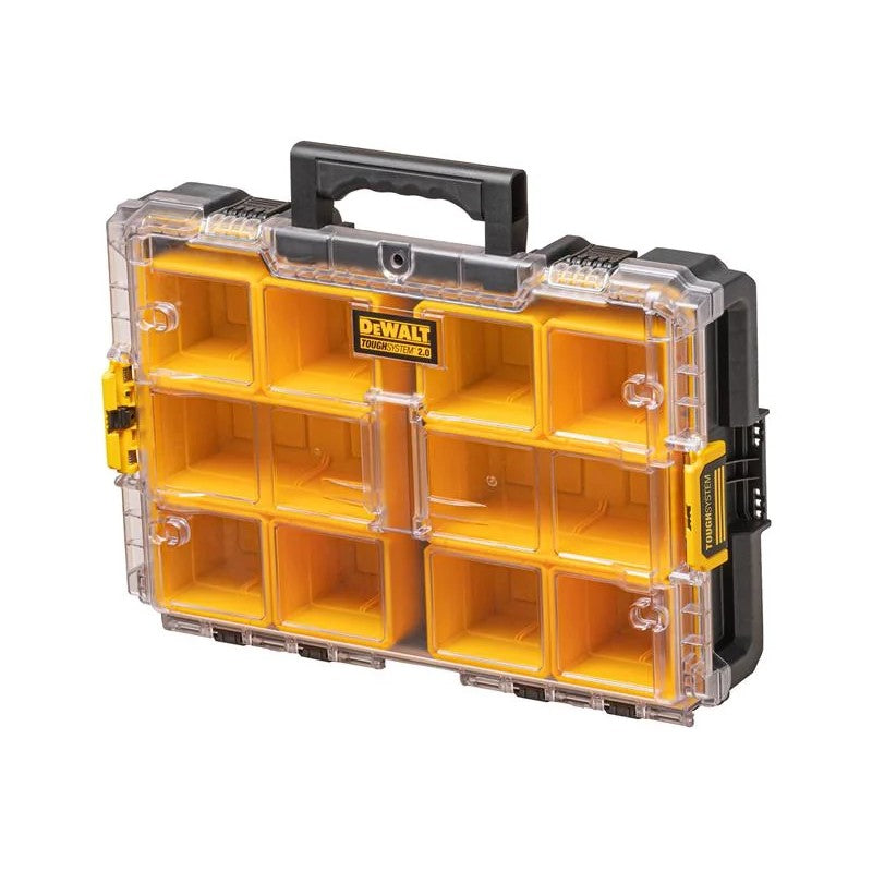DEWALT Storage DS100 TOUGHSYSTEM™ 2.0 Toolbox with Clear Lid - DWST83394-1