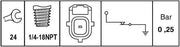 Hella 6ZL 009 600-081 Oil Pressure Switch
