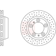 Apec 2 x / Rear Brake Discs DSK2689