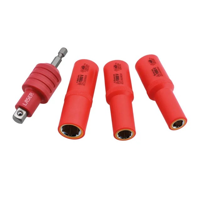 Laser Tools Non-Conductive Insulated Quick Chuck Adaptor with