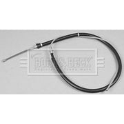 Borg & Beck Handbrake Cable Left Rear BKB3774