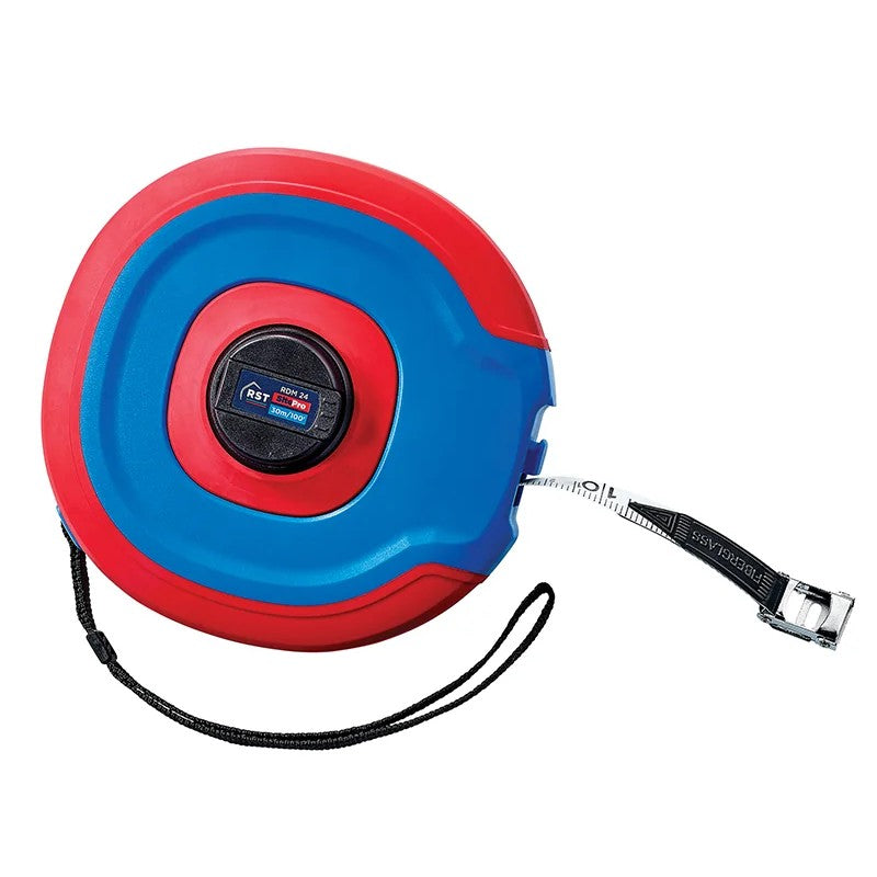 R.S.T. SitePro Fibreglass Tape 30m/100ft (Width 13mm) - RDM24