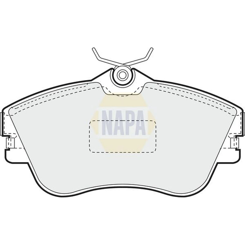 NAPA Front Brake Pad Set NBP1484