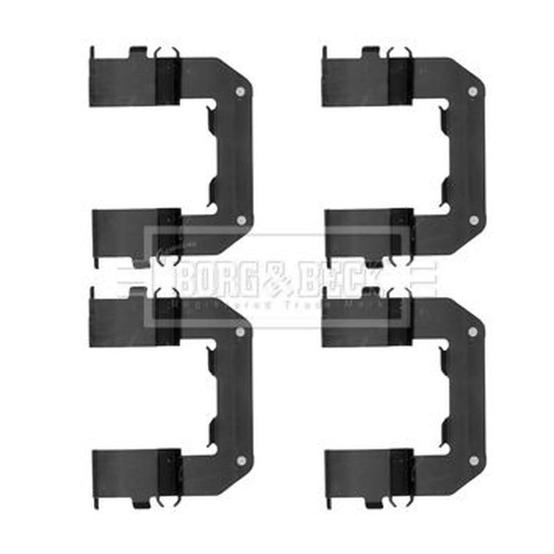 Borg & Beck Brake Pad Accessory Fitting Kit Front BBK1498