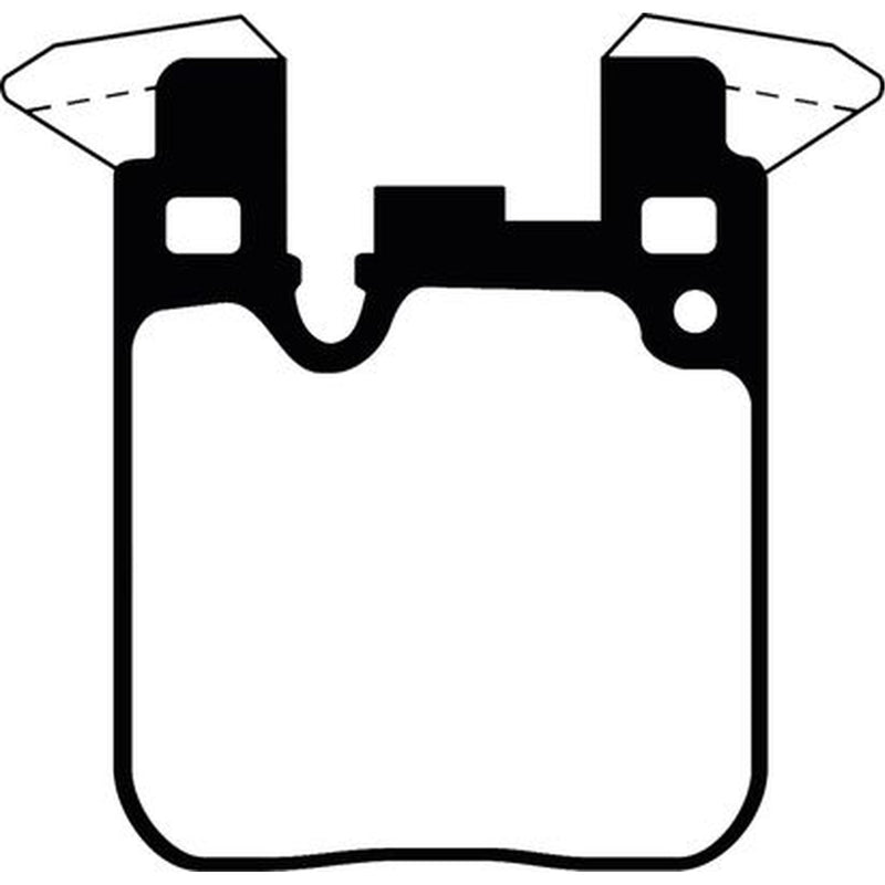 Abtex Rear Brake Pad Set PLU2243