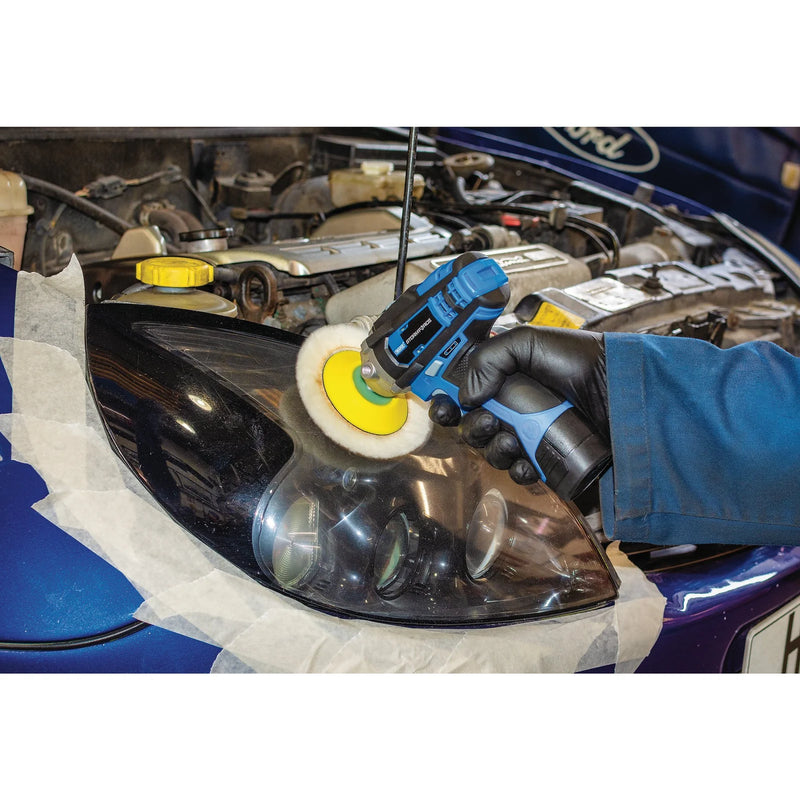 Draper Storm Force Car Polisher 10.8V with Variable Speed