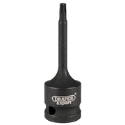 Draper Impact Socket Bit T25 1/2" Sq. Dr. Chrome Molybdenum
