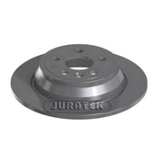 Juratek 2 x Solid Rear Brake Discs LAN132
