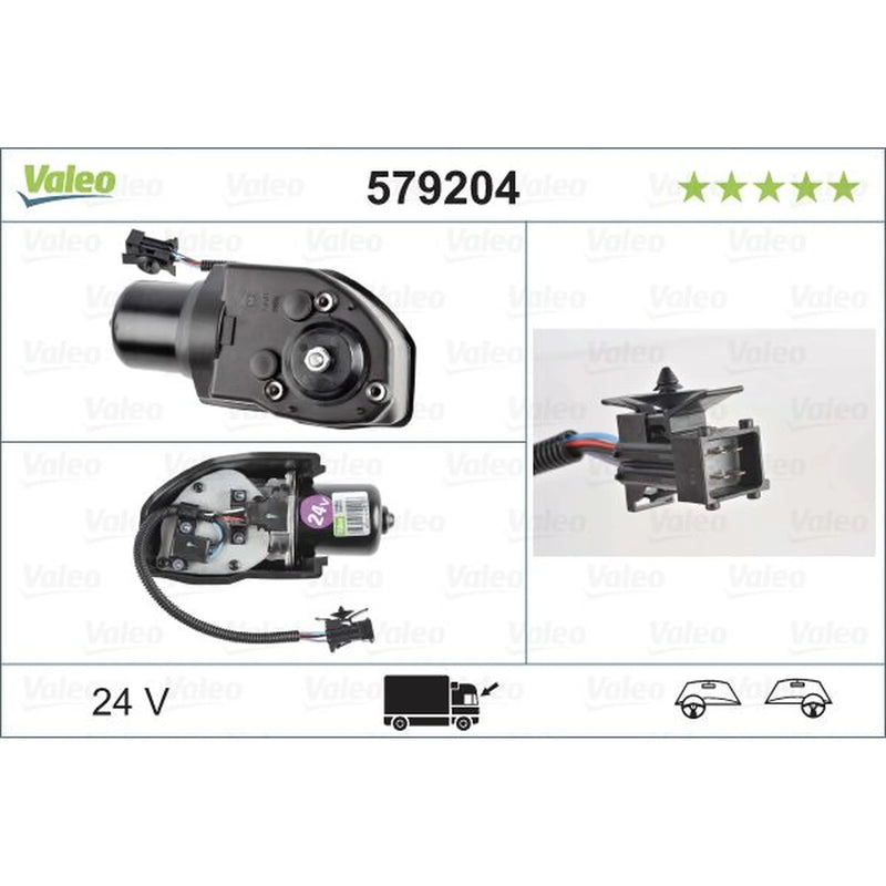 Valeo Front/Rear Wiper Motor Front 579204