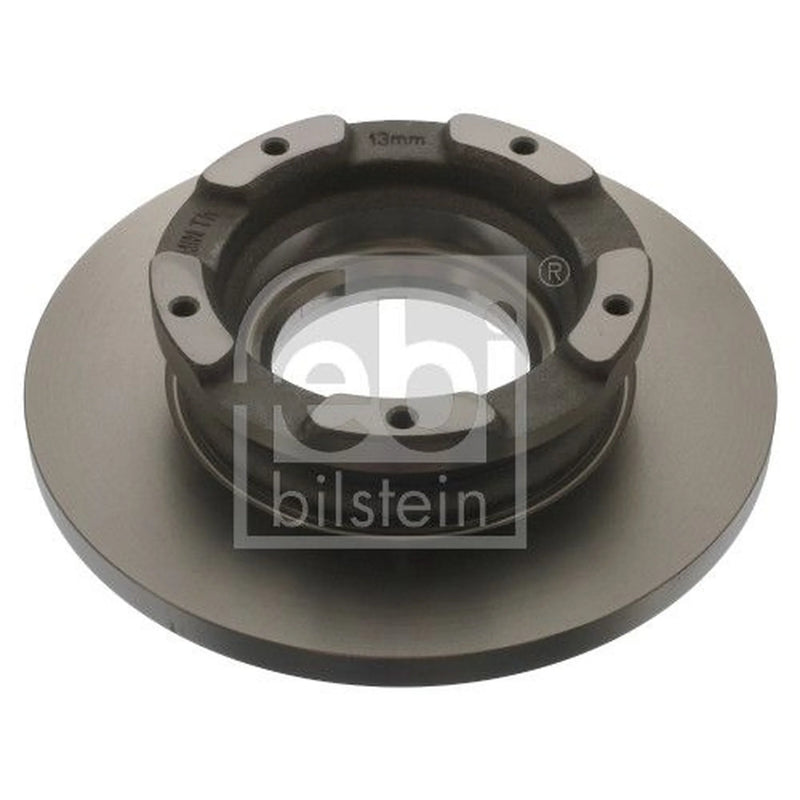 Febi 2 x Solid Rear Brake Discs 40783