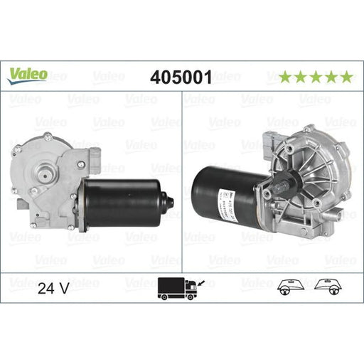 Valeo Front/Rear Wiper Motor Front 405001