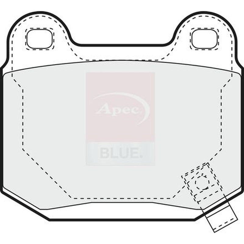 Apec Rear Brake Pad Set PD3389