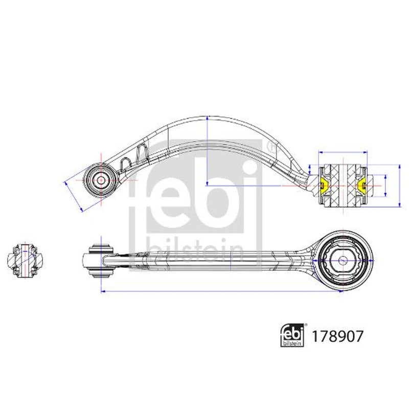 Febi Control/Trailing Arm Front Right 178907